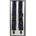 Custom Woven Poly/Silk Suspenders